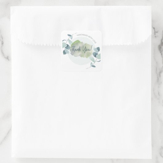 ありがとう スクエアシール (バッグ)