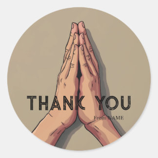 ありがとう ステッカー＆ラベル ラウンドシール