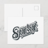 ありがとう スポンサー NA AA 12ステップ ポストカード (正面/裏面)