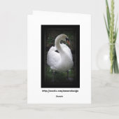 ありがとう – スワンカード サンキューカード (裏面)