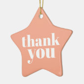 ありがとう セラミックオーナメント (左)