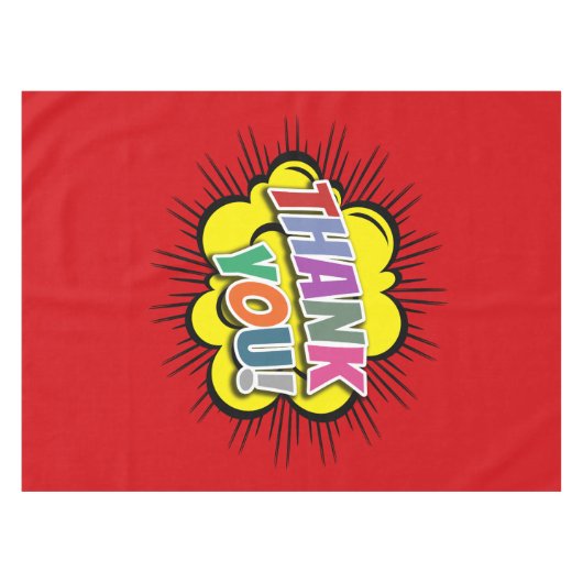 ありがとう テーブルクロス (正面(横))