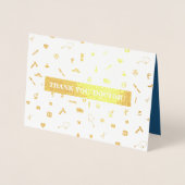 ありがとう、ドクター。レッドカーネーション 箔カード (正面)