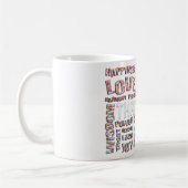 ありがとう…ハート コーヒーマグカップ (左)