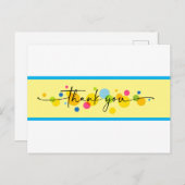 ありがとう バブルーズ ポストカード (正面/裏面)