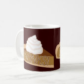 ありがとう! パンプキンパイのマグ コーヒーマグカップ (正面左)