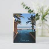 ありがとう ビーチのポストカード ポストカード (スタンド正面)