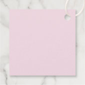 ありがとう ピンクのバラ & フレッシュブレス フェイバータグ (裏面)