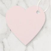 ありがとう ピンクのバラ & ワタスゲ フェイバータグ (裏面)