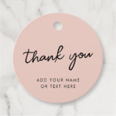 ありがとう フェイバータグ | ダスキーローズピンク (正面)