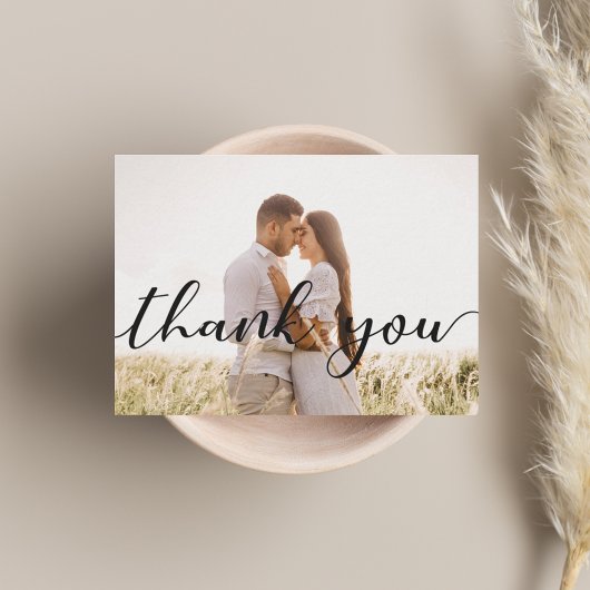 ありがとう フォント体 結婚式 写真 メモ カード