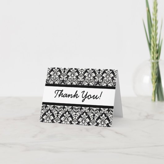 ありがとう(フォント及び色をカスタマイズ) サンキューカード (正面)