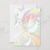 「ありがとう」フラットカード サンキューカード (裏面)