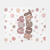ありがとう フリースブランケット (正面(横))