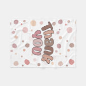 ありがとう フリースブランケット (正面(横))