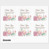 ありがとう、フローラブライダルシャワーシール スクエアシール (シート)