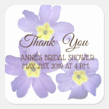 ありがとう、フローラブライダルシャワーシール