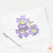 ありがとう、フローラブライダルシャワーシール スクエアシール (封筒)