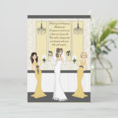 ありがとう、ブライズメイド 招待状 (スタンド正面)