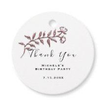 ありがとう ブライダルシャワー 誕生日 ホワイト シンプル