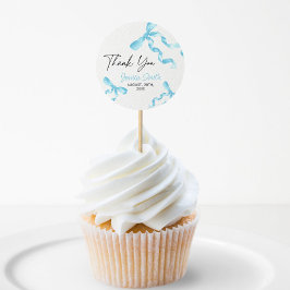 ありがとう ブルーボウ ステッカー