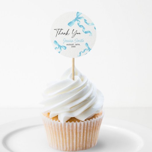 ありがとう ブルーボウ ステッカー