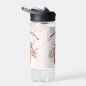 ありがとう ベビーシャワー ベビー ハイランドコー カルーフ   ウォーターボトル (右面)