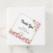 ありがとう ペタルとプロセッコ フラワーブライダルシャワー フェイバータグ (インサイチュ)