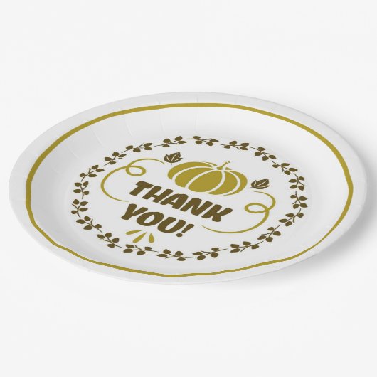 ありがとう ペーパープレート (アングル)