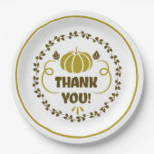 ありがとう ペーパープレート (正面)