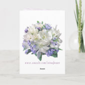 ありがとう。ホスピタリティカード。クロ忘れカス サンキューカード (裏面)