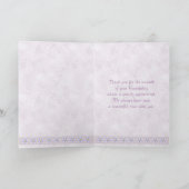 ありがとう。ホスピタリティカード。クロ忘れカス サンキューカード (内部)