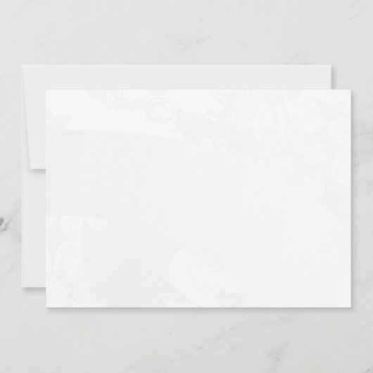 「ありがとう!」 ホワイトフローラ(&G) サンキューカード (裏面)