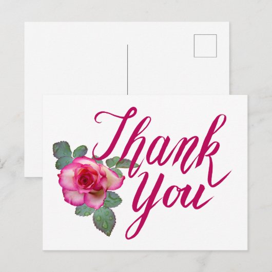 ありがとう ポストカード (正面/裏面)