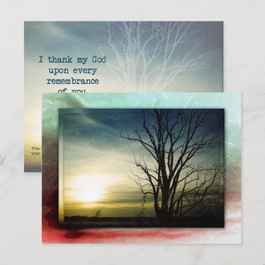 ありがとう！ ポストカード (正面/裏面)