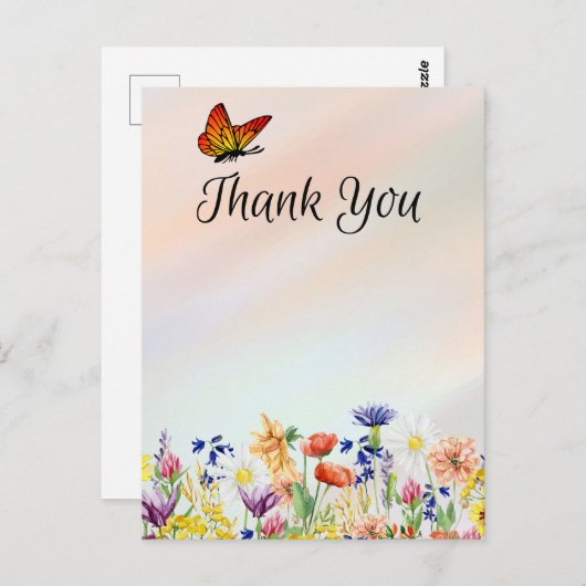 ありがとう ポストカード (正面/裏面)