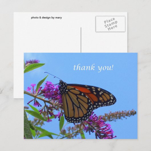 ありがとう ポストカード (正面/裏面)