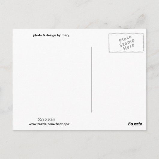 ありがとう ポストカード (裏面)