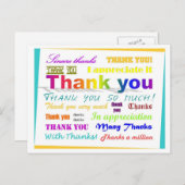 ありがとう ポストカード (正面/裏面)