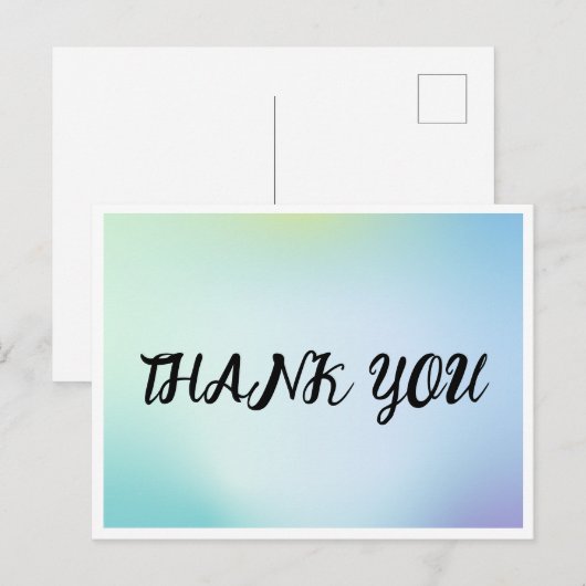 ありがとう  ポストカード (正面/裏面)