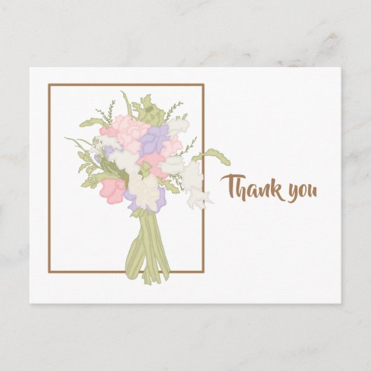 ありがとう  ポストカード (正面)