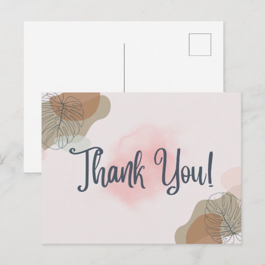 ありがとう ポストカード (正面/裏面)