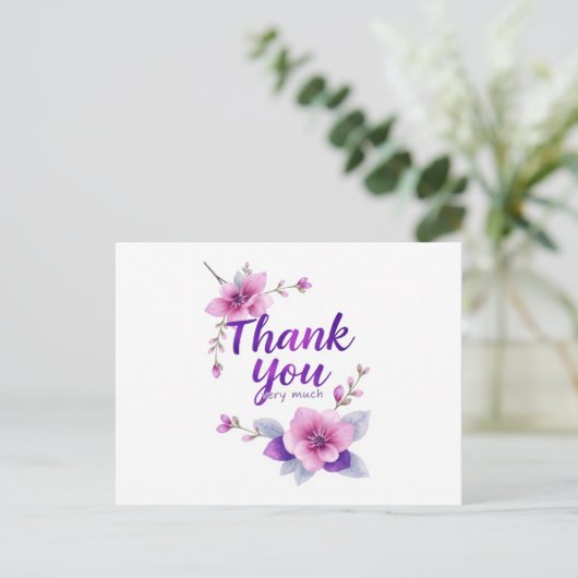 ありがとう ポストカード (スタンド正面)