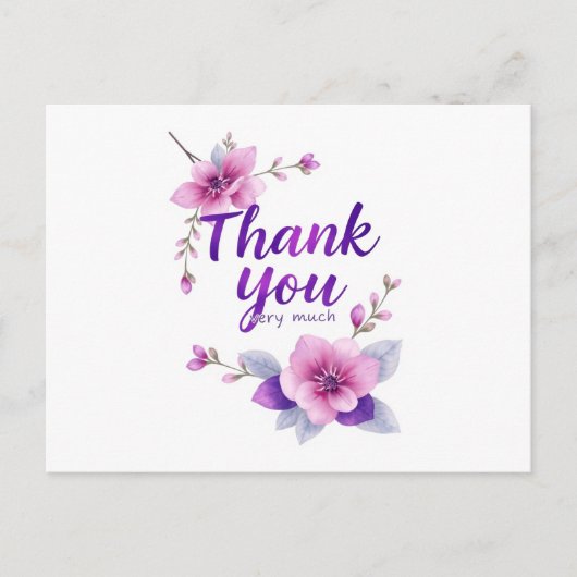 ありがとう ポストカード (正面)