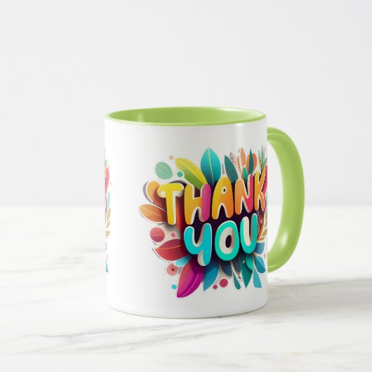 ありがとう マグカップ (正面右)