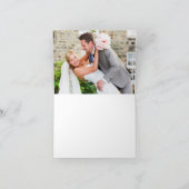 ありがとう ミニ スポット コンフェッティ ゴールド クラフト (折り畳まれた) サンキューカード (内部)