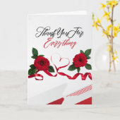 ありがとう（ヨハネ15:12-13） カード (黄色い花)