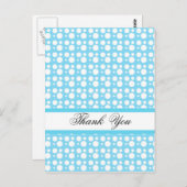 ありがとう、ライトブルー ポストカード (正面/裏面)