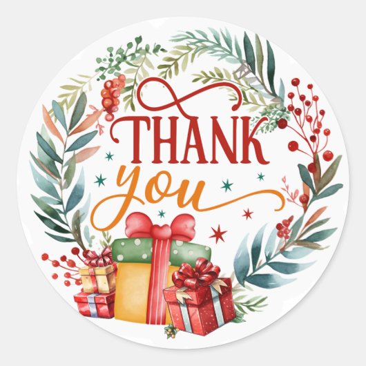 ありがとう ラウンドシール (正面)