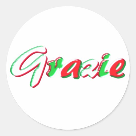 ありがとう ラウンドシール (正面)